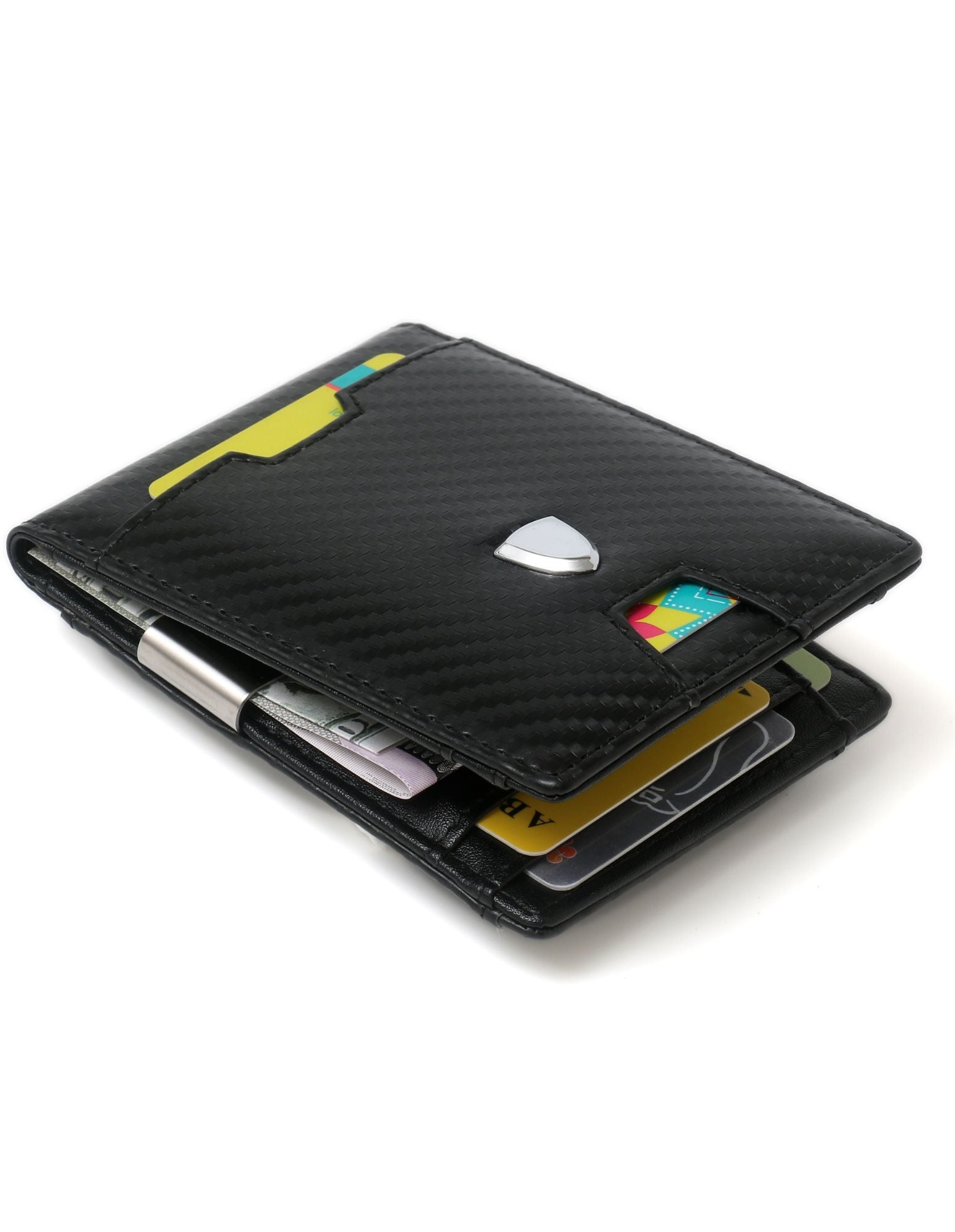 Yamba Vegan Slim Bifold Wallet – Money Clip & Coin Pocket