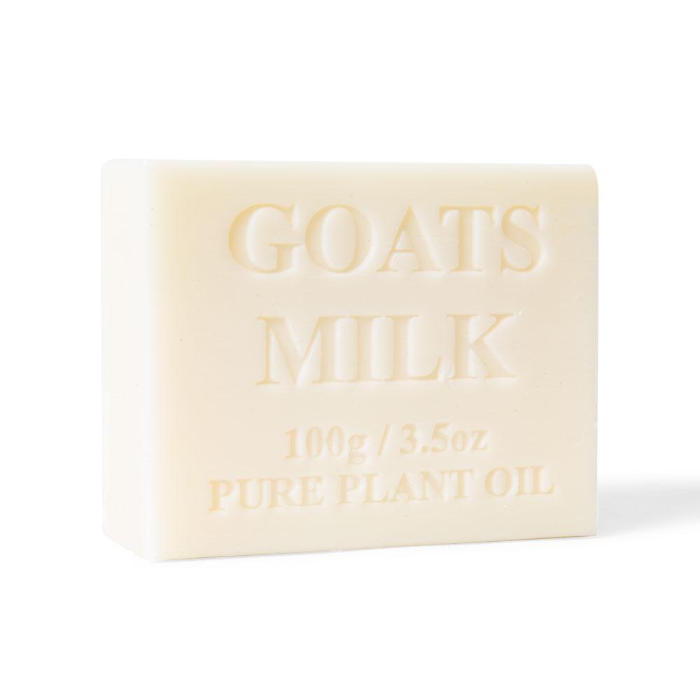 4x 100g Goats Milk Soap Bars - Natural Creamy Scent Pure Australian