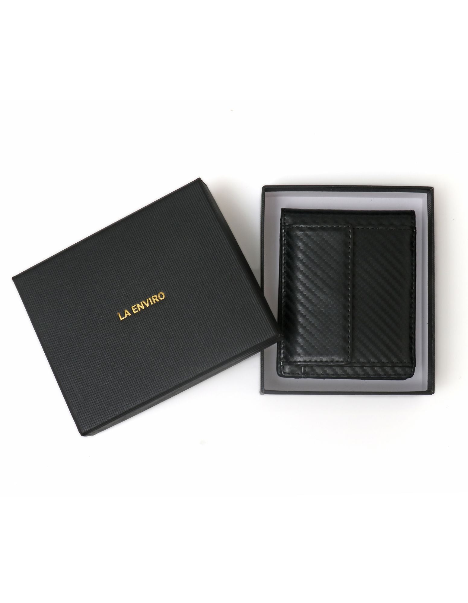 Yamba Vegan Slim Bifold Wallet – Money Clip & Coin Pocket