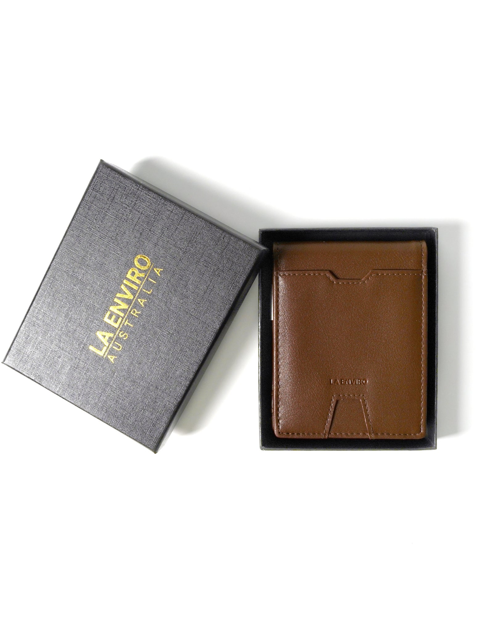 Yamba Vegan Slim Bifold Wallet – Cruelty-Free Leather Wallet