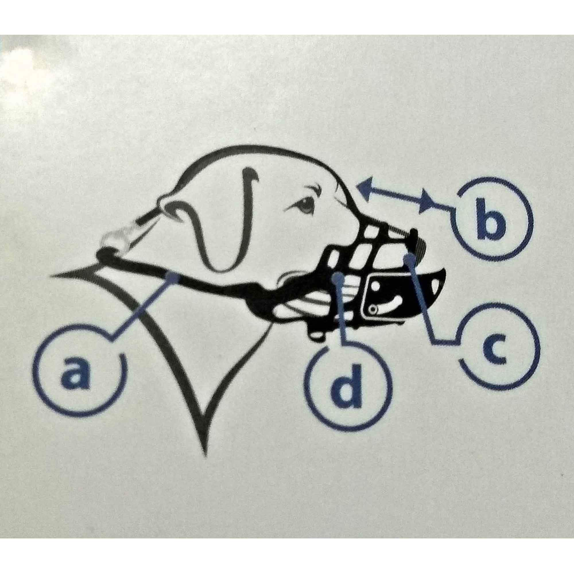 Dog Muzzle Guard - Anti Barking Biting Soft Flexible Cage Pet Mouth