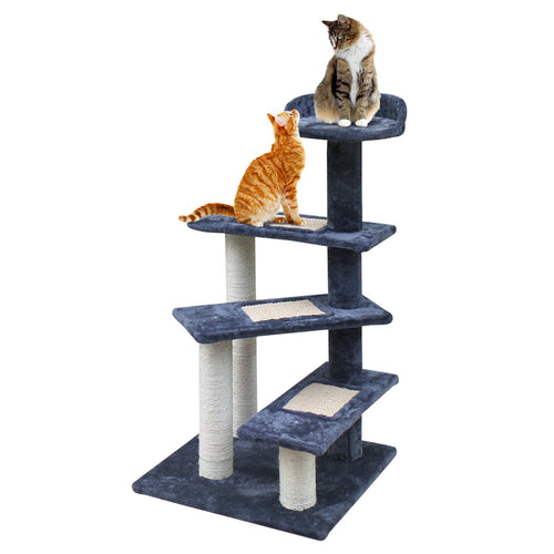 i.Pet Cat Tree 100cm Scratching Post Scratcher Tower Wood Condo House