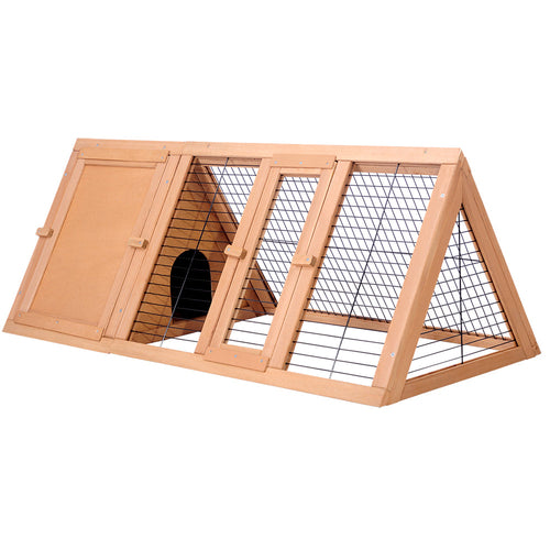 i.Pet Rabbit Hutch Chicken Coop 119cm x 51cm x 44cm Chicken Coop Large