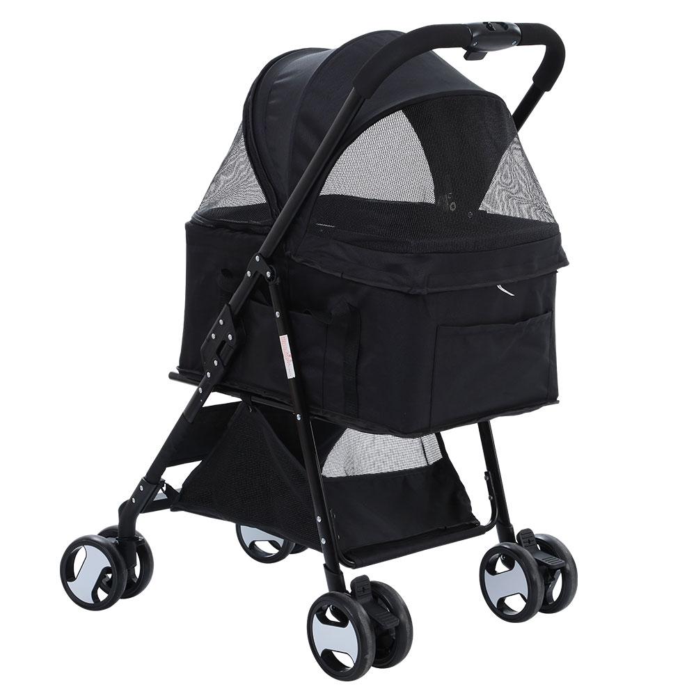 i.Pet Pet Stroller Dog Pram Cat Carrier Travel Large Pushchair