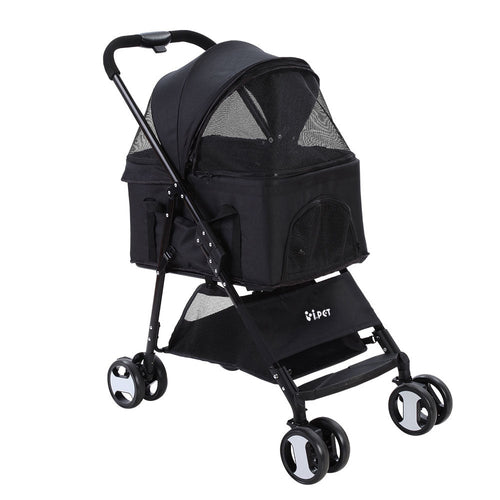 i.Pet Pet Stroller Dog Pram Cat Carrier Travel Large Pushchair