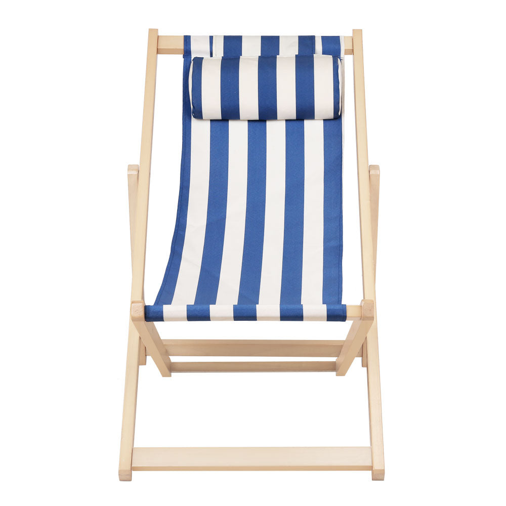 Gardeon Outdoor Furniture Sun Lounge Beach Chairs Deck Chair Folding
