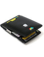 Yamba Vegan Slim Bifold Wallet – Money Clip & Coin Pocket