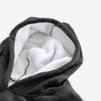 2 Pcs DreamZ Plush Fleece Sherpa Hoodie Sweatshirt Huggle Blanket