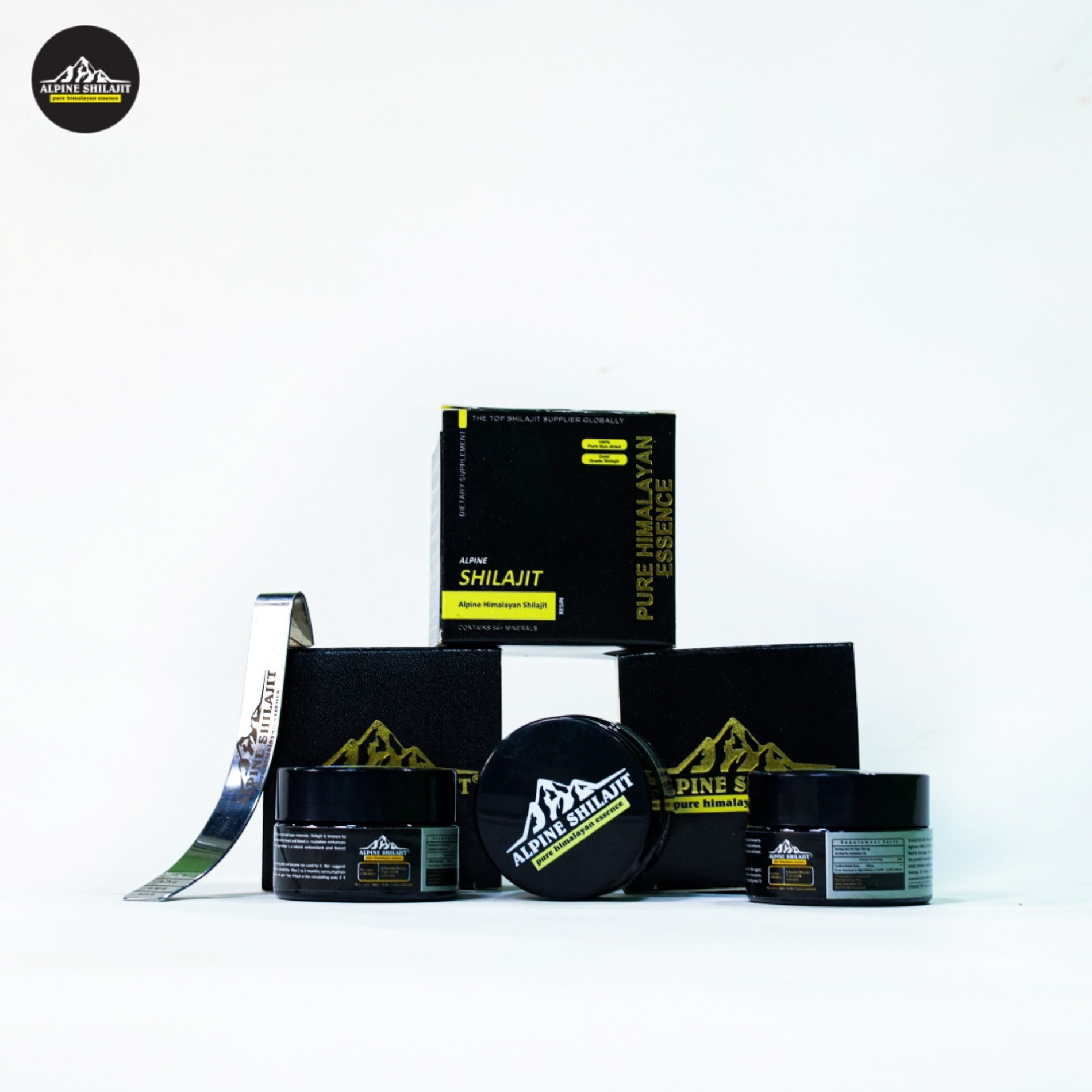 Alpine Himalayan Shilajit Gold 30g Sun-Dried 85+ Minerals 70% Fulvic 16% Humic