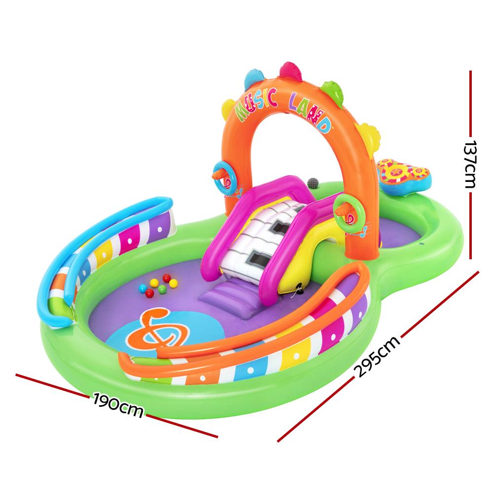 Bestway Kids Pool 295x190x137cm Inflatable Above Ground Swimming Play