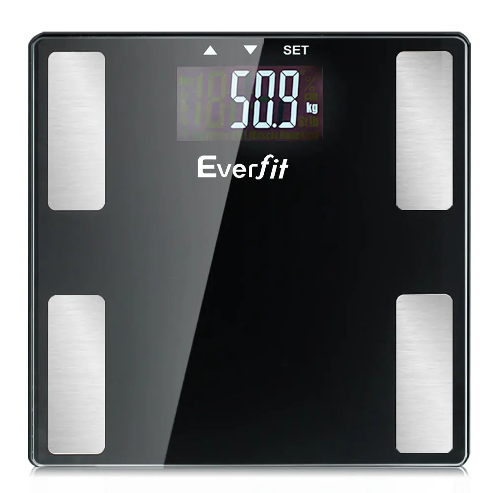 Everfit Bathroom Scales Digital Body Fat Scale 180KG Electronic