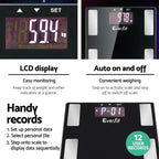 Everfit Bathroom Scales Digital Body Fat Scale 180KG Electronic