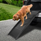 i.Pet Dog Ramp Pet Stairs Steps For Car SUV Ladder Travel Foldable