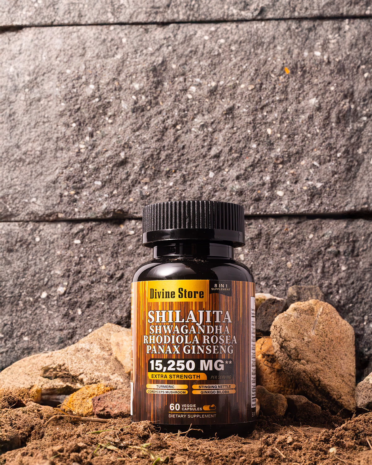 Shilajit Black Seed Oil Ginger Natural Energy Immunity Digestive Support