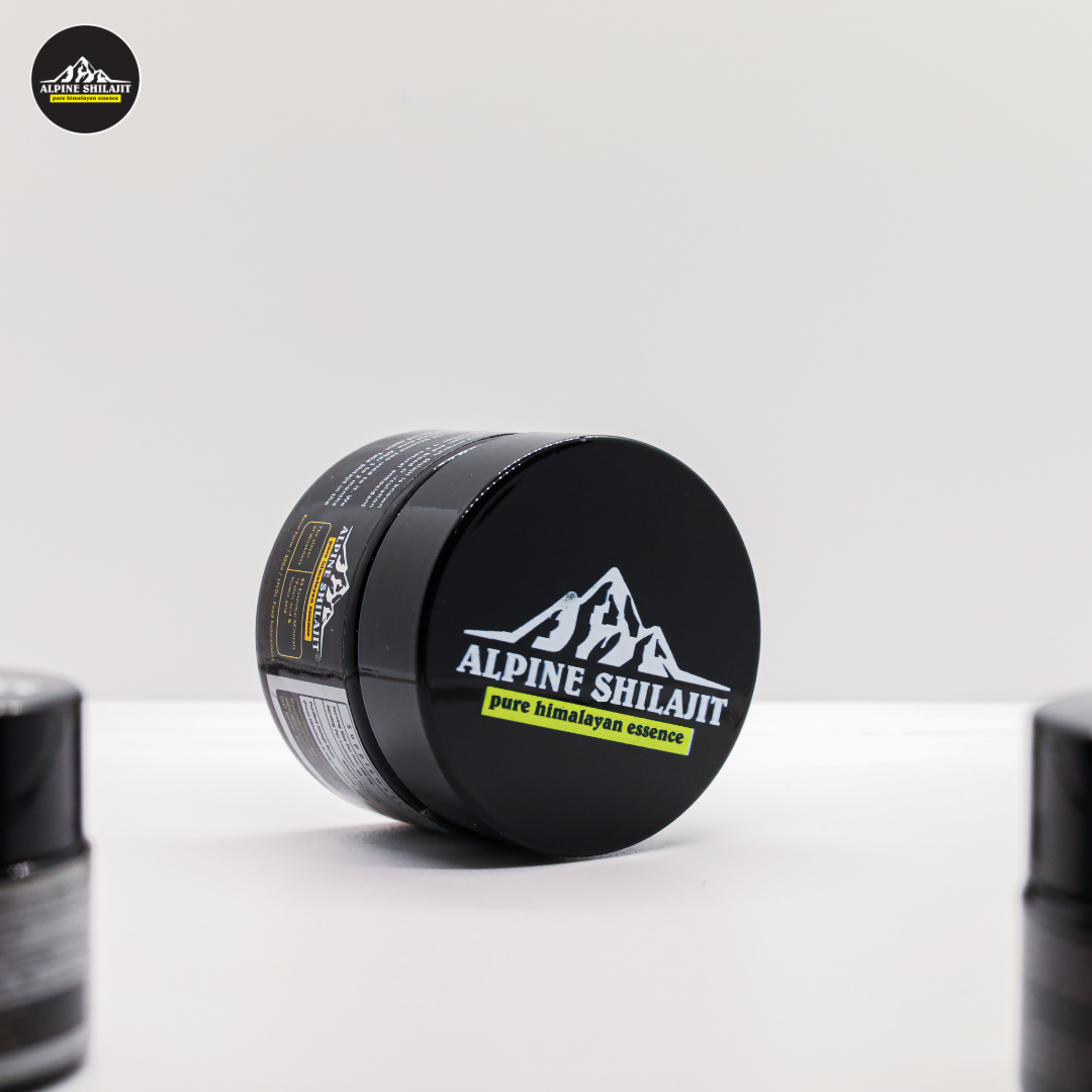 Alpine Himalayan Shilajit Gold 30g Sun-Dried 85+ Minerals 70% Fulvic 16% Humic