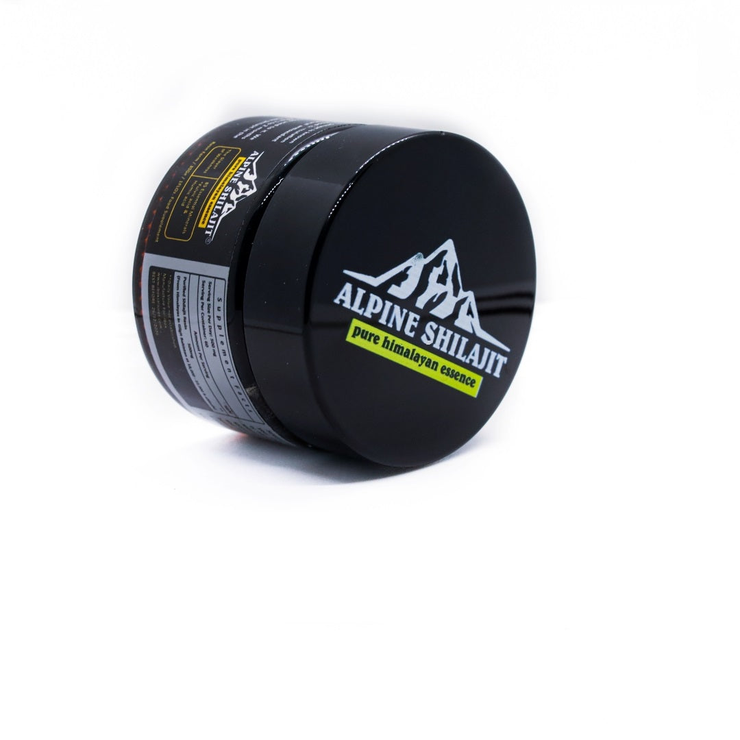 Alpine Himalayan Shilajit Gold 30g Sun-Dried 85+ Minerals 70% Fulvic 16% Humic