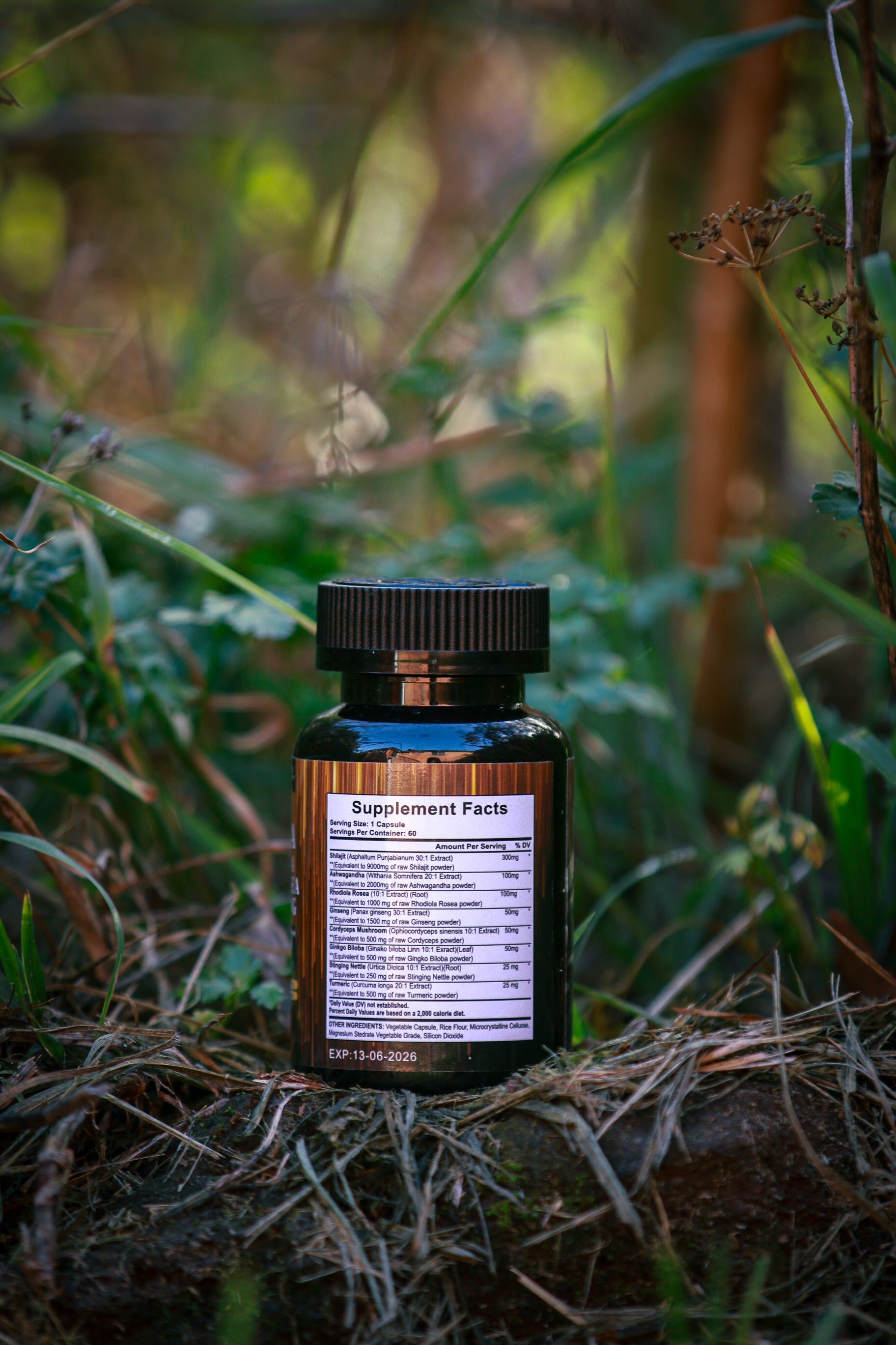 Shilajit Black Seed Oil Ginger Natural Energy Immunity Digestive Support