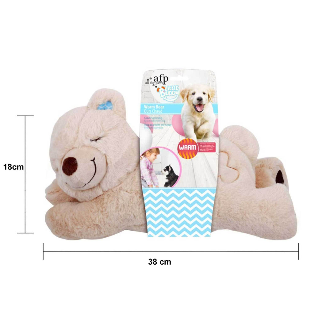 Puppy Warm Toy Bear Dog Heat Pack Comfort Plush Soft Toys Feeling