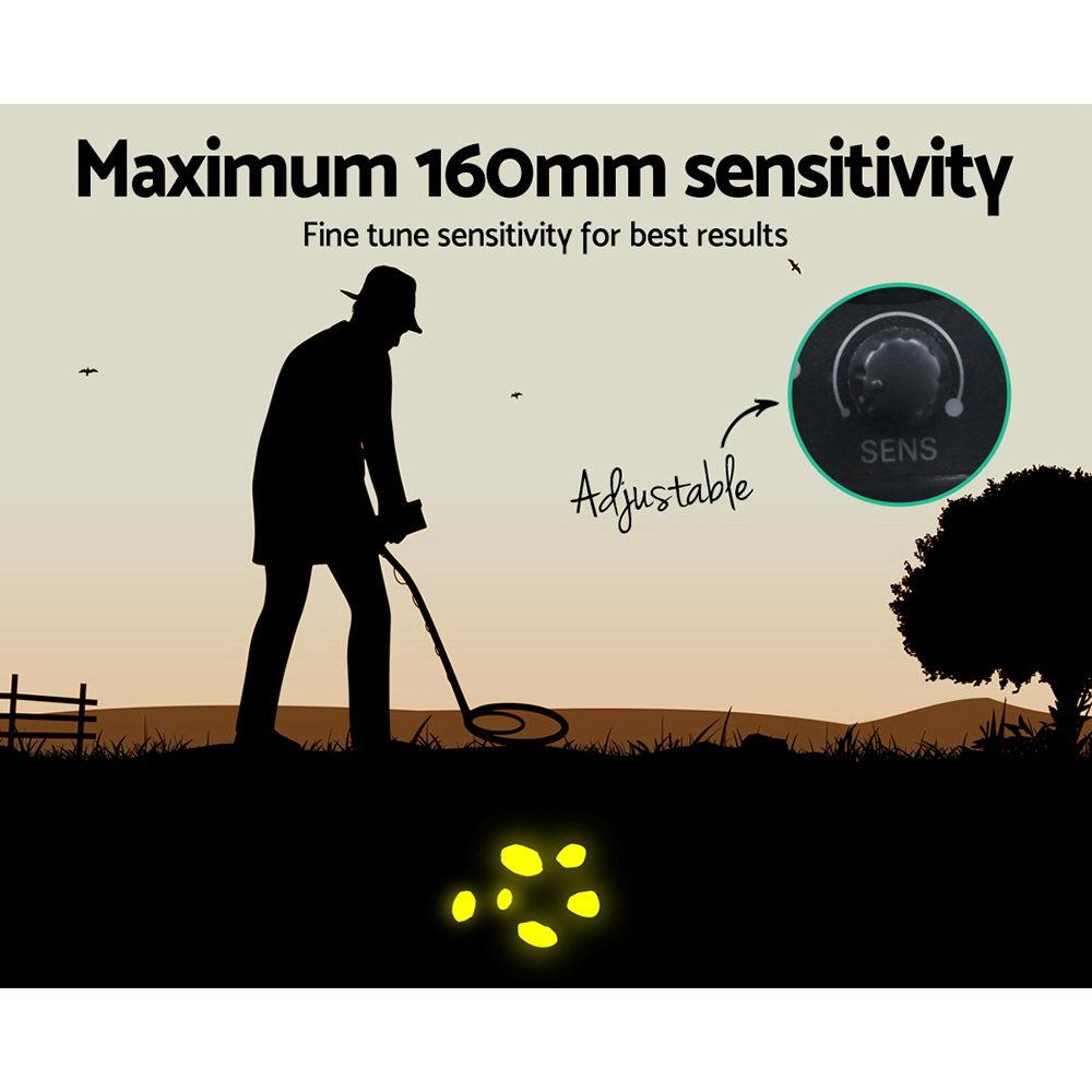 Metal Detector 160MM Deep Sensitive Waterproof Treasure Hunter Gold