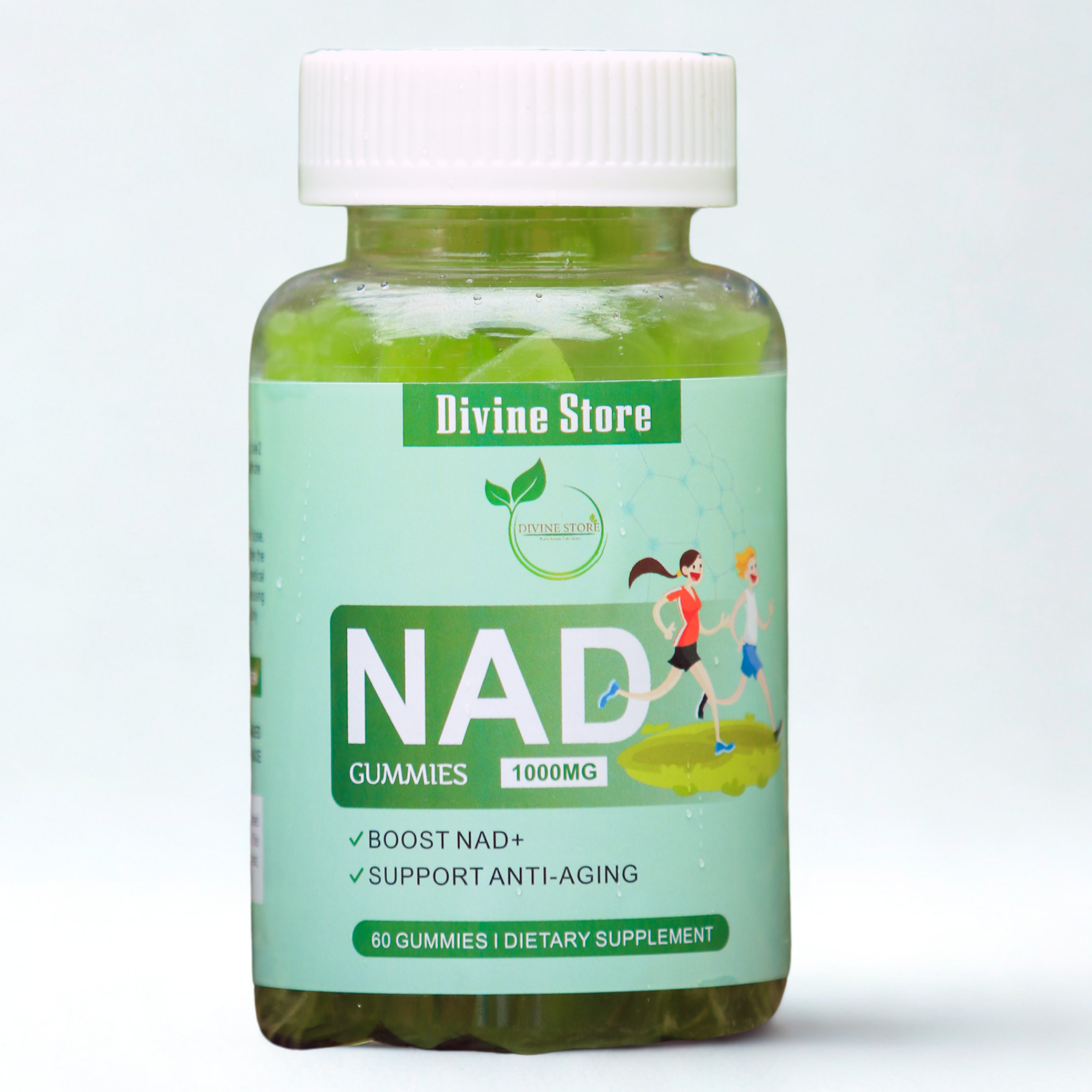 NAD+ 500mg Supplement for Energy, Focus & Healthy Aging – Vegan, Non-GMO Capsule