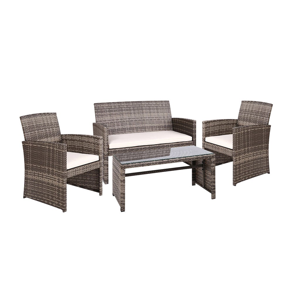 Gardeon Garden Furniture Outdoor Lounge Setting Wicker Sofa Set