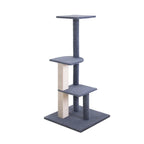 i.Pet Cat Tree 124cm Scratching Post Tower Scratcher Trees Wood Condo