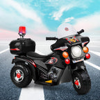 Rigo Kids Electric Ride On Police Motorcycle Motorbike 6V Battery