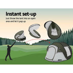 Weisshorn Instant Up Camping Tent 4-5 Person Pop up Tents Family