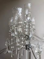 Crystal Candelabra 9 Heads 86cm Height Candle