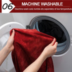 Oversized Hoodie Blanket – Reversible Fleece Wearable Warmth