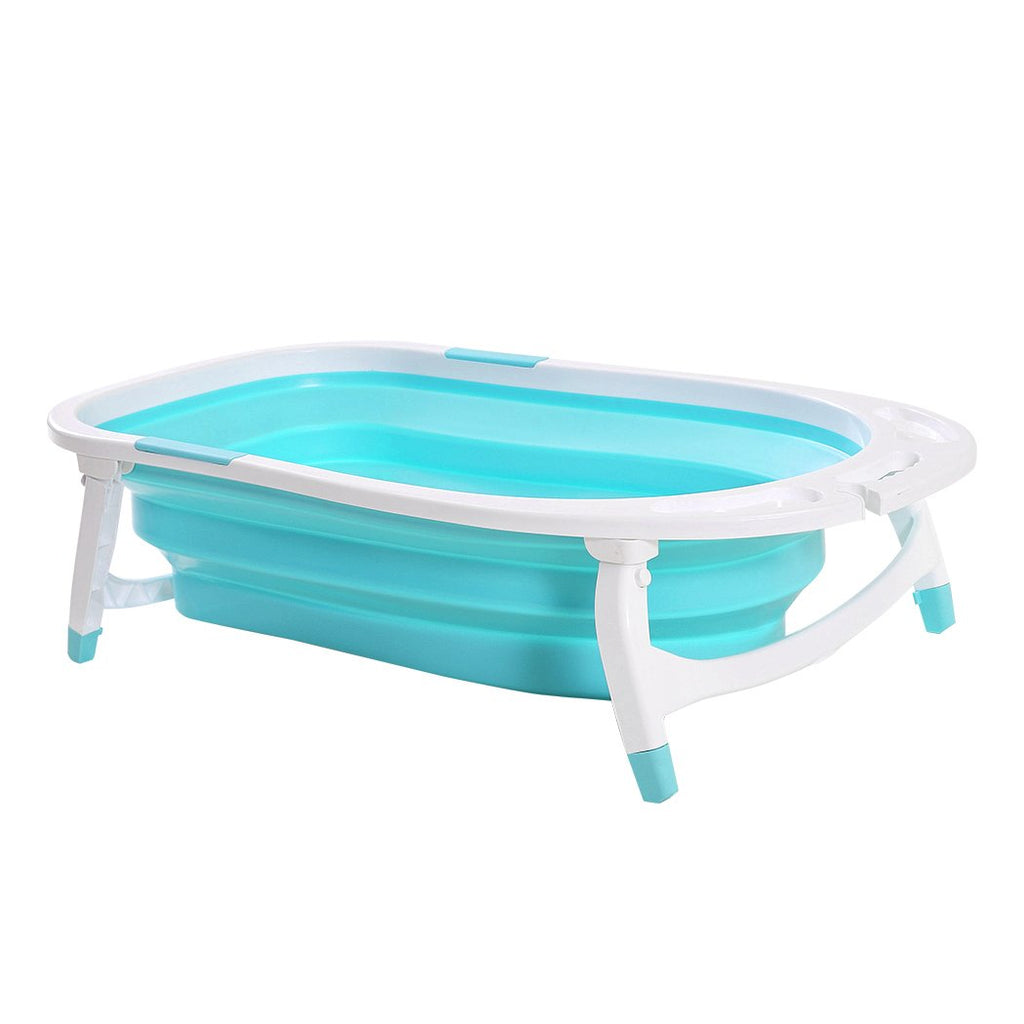 Baby Bath Tub Infant Toddlers Foldable Bathtub Folding Safety Bathing