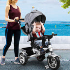 BoPeep 5in1 Kids Tricycle Walker Balance Bike Baby Prams Toddler