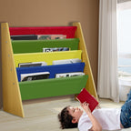 Levede Wooden Kids Children Bookcase Bookshelf Toy Organiser Storage
