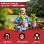 Luma Heart Health Coenzyme CoQ10 200mg High Absorption Capsules - 30