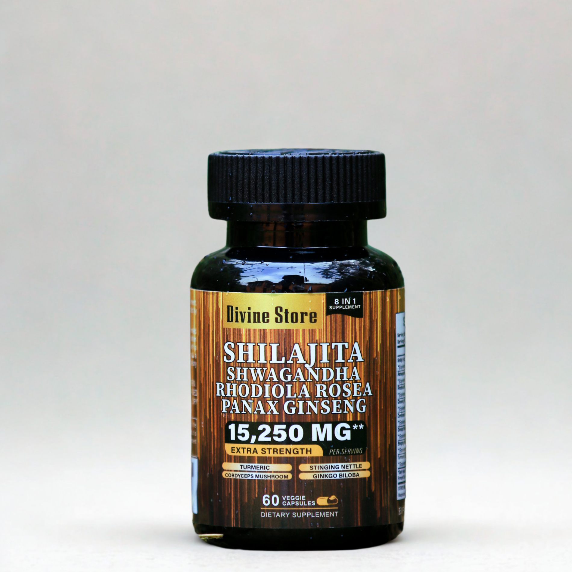 Shilajit Black Seed Oil Ginger Natural Energy Immunity Digestive Support