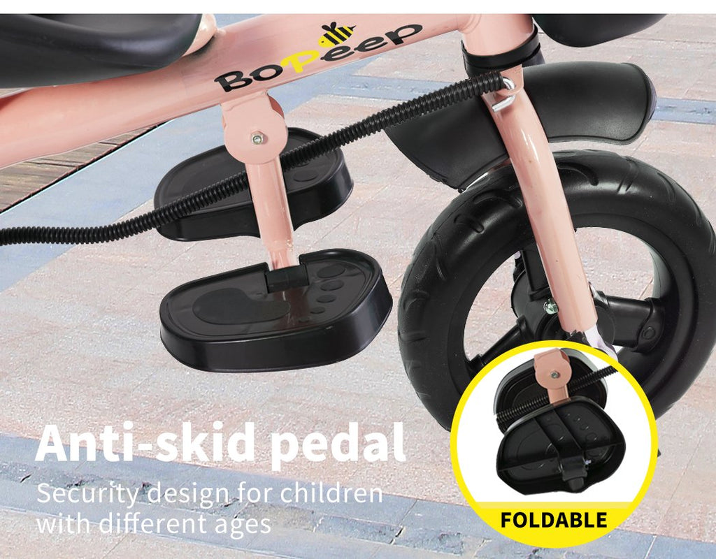 BoPeep Baby Walker Kids Tricycle Ride On Trike Toddler Balance Bicycle